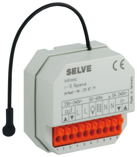 Odbiornik radiowy sterownik Selve i-R Receive IVEO do rolet zewnętrznych 1 - kanałowy