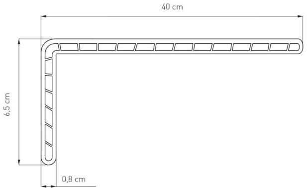 Nakładka na parapet brzoza