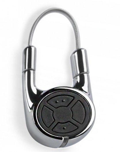 Pilot nadajnik Hörmann 868 Mhz HSD 2-C BiSecure chromowany 436803