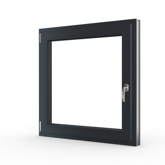 Okno pcv veka antracyt softline
